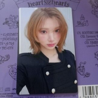 Hatuha iconic heart Limited Edition D Jiwoo Included Photo Card