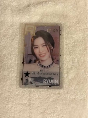 ITZY SSJYP Ryujin Photo Card