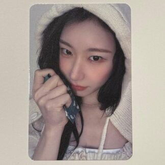 ITZY Chaeryeong TUNNEL VISION Video Call Photo Card