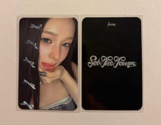 izna SET THE TEMPO yes24 Bonus Photo Card Saran