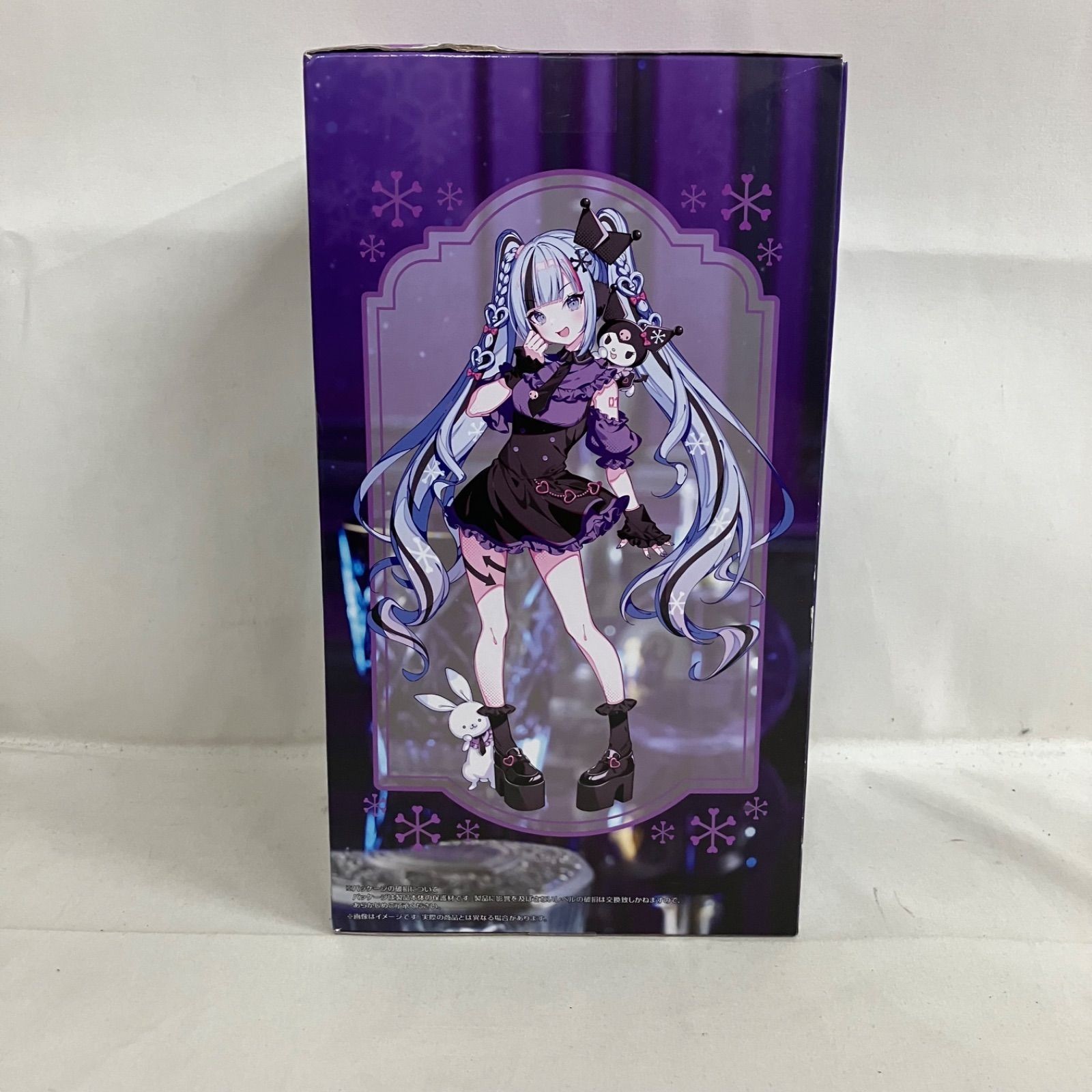 Hatsune Miku Trio-Try-iT Figure Snow Miku x Kuromi FuRyu Sanrio Japan New - Image 2