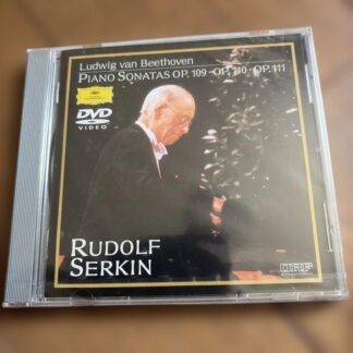 Beethoven Piano Sonata Rudolf Serkin recorded in 1987
