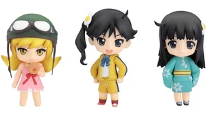 Nendoroid Petite Bakemonogatari Set Vol.3 ABS PVC Painted Action Figure Japan