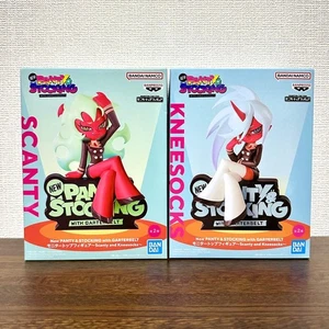 New PANTY & STOCKING with GARTERBELT Monitor-Top Figure Scanty Kneesocks NEW FS