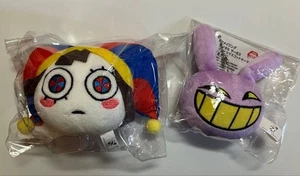 The Amazing Digital Circus Face Plush Mascot Pomni Jax Set of 2 Japan NEW