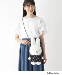 OPAQUE.CLIP×miffy Collaboration Doll Bag Large Black NEW JAPAN