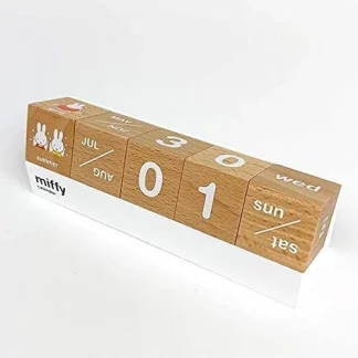 Miffy Wooden Block Calendar - DIY, Customizable Toy Japan New