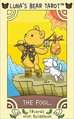 LUNAS BEAR TAROT Card Deck Set 78 Sheets Illustration Cute LUNA FACTORY Japan