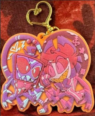 LOVE Rubber Strap -Pastel Colors- HAZBIN HOTEL ( Vox x Alastor ) Doujin