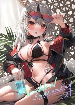 TennenSuidousui21 Art Book Paseri Hololive B5/16P Doujinshi Comiket100