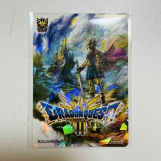Nintendo Switch Dragon Quest III HD-2D Remake Limied promo card w/code DQ3 NEW