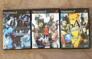 PS2 Persona 3 & 3 Fes Append Edition & 4 game set Japan