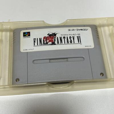 Nintendo Super Famicom Final Fantasy VI FF 6 Japan SFC SNES w/box - Image 2