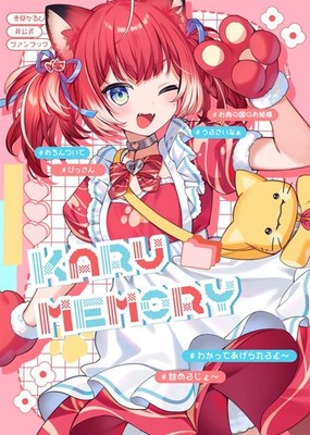 " KARU MEMORY " Art Book Karubi Akami by Nemumi no Kuni Doujinshi B5/24P C107