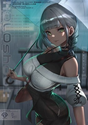 HOLOshoot Art Book Hololive Advent Doujinshi whiteflower B5/24P