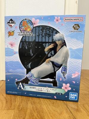 Ichiban kuji Gintama Sakata Gintoki LAYER FIGURE SCAPE Figure Japan A prize