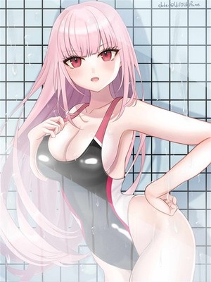 U LOVE SWIMSUIT Art Book Hololive Advent Doujinshi Jade A4/20P - Image 5