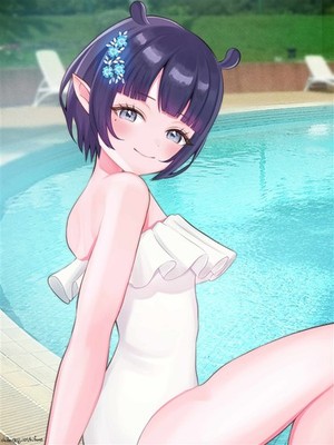 U LOVE SWIMSUIT Art Book Hololive Advent Doujinshi Jade A4/20P - Image 6