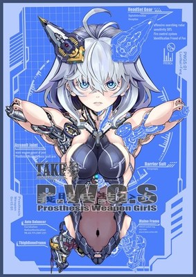 Re:TAKE:01 "Prosthetic Arm Armed Girl P.W.G.S" Art Book Original Doujinshi 28P