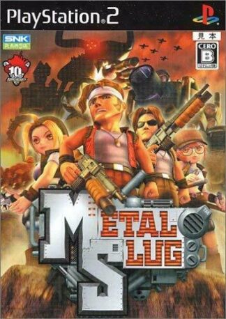 PS2 Metal Slug 1 3D SNK Playmore Sony PlayStation 2 Game Software Import Japan