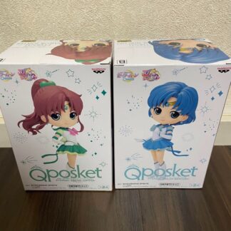 Qposket Sailor Moon Cosmos Figure Qposket Eternal Sailor Jupiter & Mercury BType