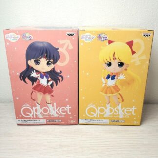 Q posket Sailor Moon Cosmos Figure Qposket Eternal Sailor Venus & Mars A Type