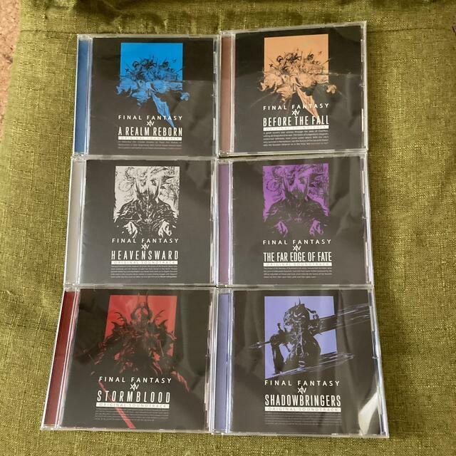 ALL 6 SET : FINAL FANTASY XIV FF14 ORIGINAL SOUNDTRACK Blu-ray used
