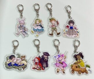 ATELIER OF WITCH HAT Fairy tale Acryl Charm/ Key Chain Japan Anime NEW