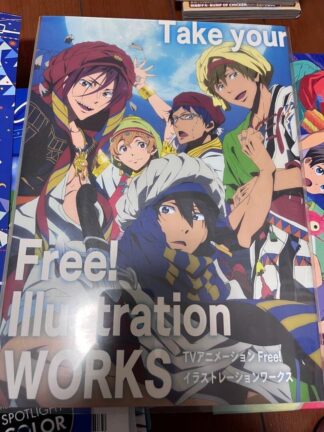 TV Animation Free! Illustration Works vol.1 Art Book Japanese