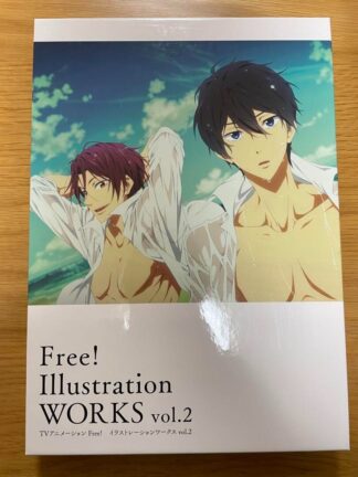 TV Animation Free! Illustration Works vol.2 Art Book from Japan Rare