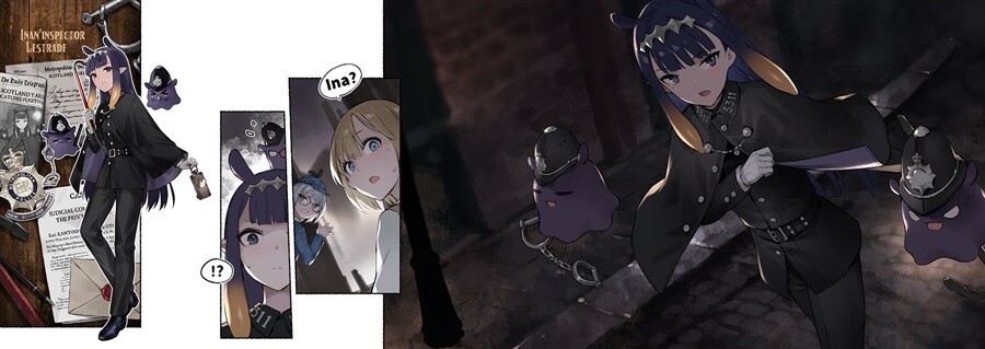 Prestige Hololive EN Myth Art Book Mori Calliope Gawr Gura+ B5/P28 Doujinshi - Image 5