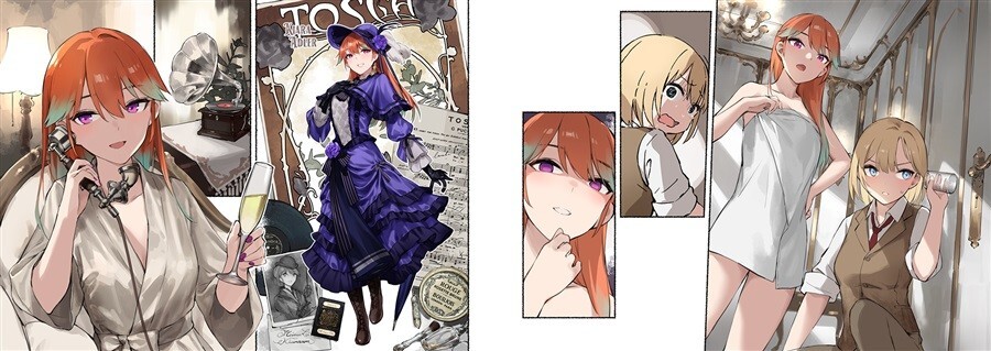 Prestige Hololive EN Myth Art Book Mori Calliope Gawr Gura+ B5/P28 Doujinshi - Image 6