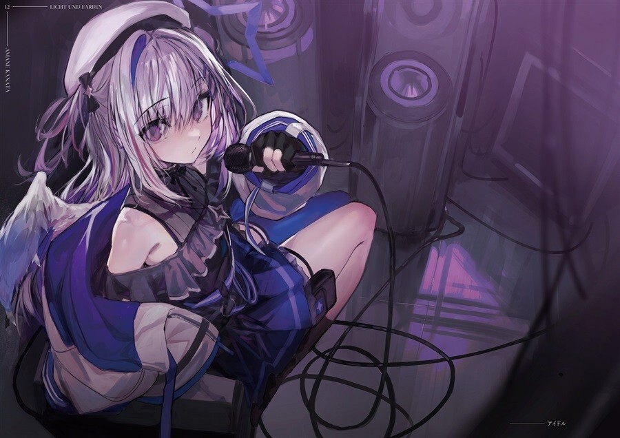 Licht und Farben. Hololive Art Book Amane Kanata A4/P32 Doujinshi C102 - Image 2