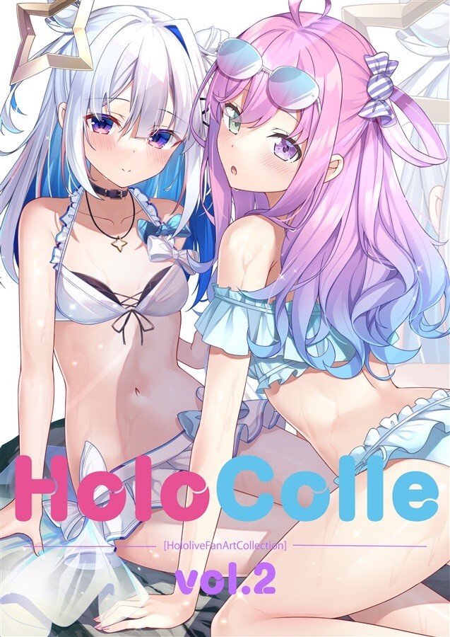 Doujinshi Hololive Illustration Book " HoloColle vol.2 " B5 20P Amane Kanata +