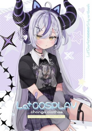 La+COSPLAY Hololive Art Book Laplus Darknesss B5/P24 Doujinshi