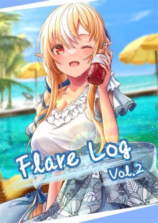 Flare Log Vol.2 Hololive Art Book Shiranui Flare B5/P20 Doujinshi C102