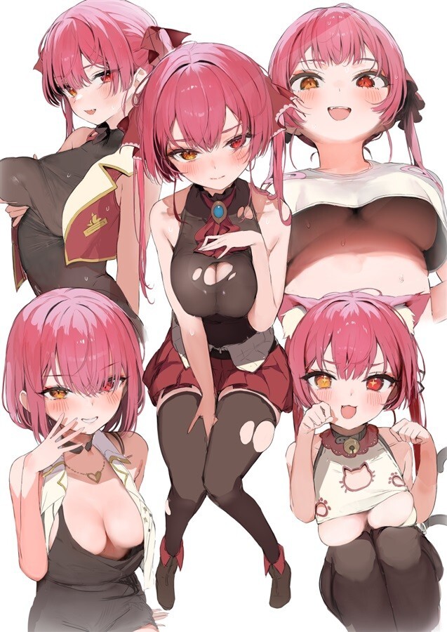 WANTED3 Hololive Art Book Houshou Marine B5/P24 Doujinshi C102 - Image 2