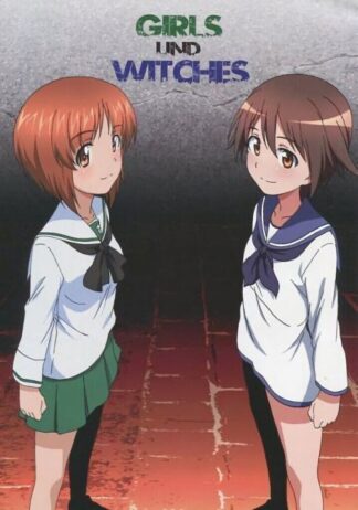 Doujinshi " GIRLS UND WITCHES " Strike Witches Girls und Panzer Art Book