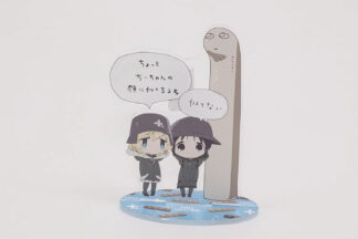 Shoujo Shuumatsu Ryokou Girls Last Tour Chito Yuuri Acrylic Memo Stand 10cm