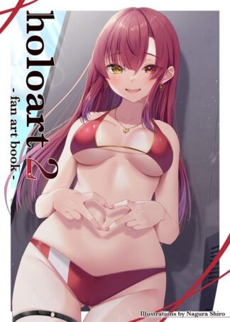 Doujinshi Hololive Art Book " holoart2 fan art book " Houshou Marine+ B5 20P