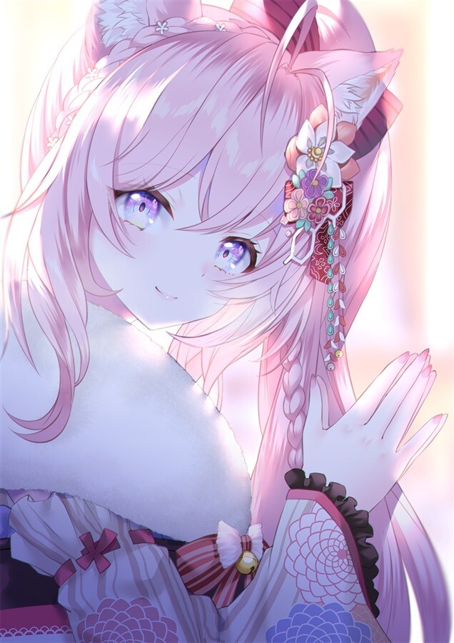 Doujinshi Hololive Illustration Book " VKAN2 " Hakui Koyori A4 20 - Image 5