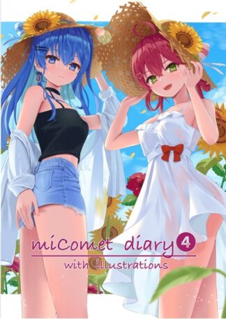 Doujinshi Hololive Illustration Book " miComet diary 4 " miComet Sakura Miko+