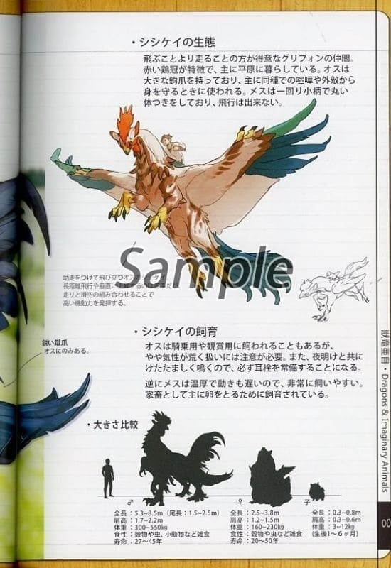 Dragons & Imaginary Animals -Delicious Edition- Le Yamamura Art Book Doujinshi - Image 2