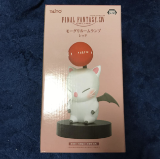 New Taito Final Fantasy XIV FF 14 Realm Moogle Figure Room Lamp Light Red