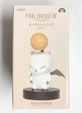 New Taito Final Fantasy XIV FF 14 Realm Moogle Figure Room Lamp Light Yellow