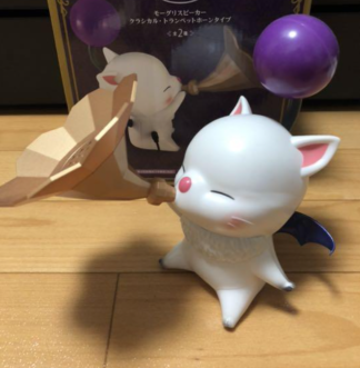Taito Final Fantasy XIV FF14 Moogle Speaker Moogle Pom Pom Purple Japan USED