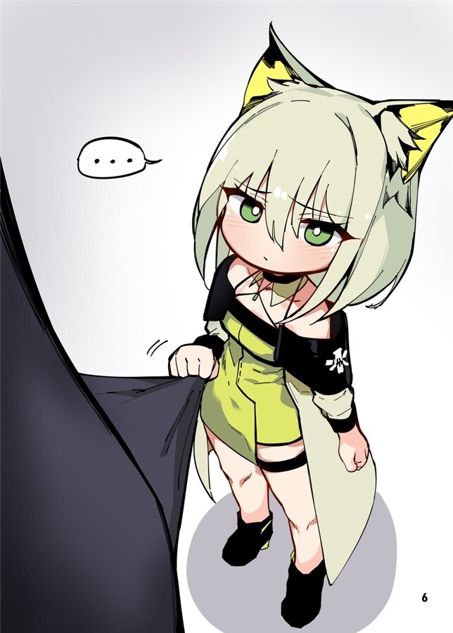 Kelsey Sensei has gone tiny! Arknights okometto Art Book B5/40P Doujinshi - Image 5