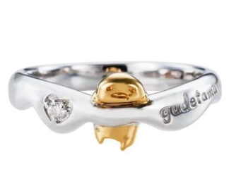 Pre-Order Gudetama Silver 925 Ring 10th Anniversary Sanrio Characters Japan