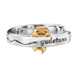 Gudetama Sanrio Characters 10th Anniversary Silver Earcuff Japan New