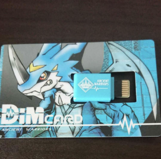 Bandai Digimon Vital Breath Dim Card ANCIENT WARRIORS Limited Japan F/S used
